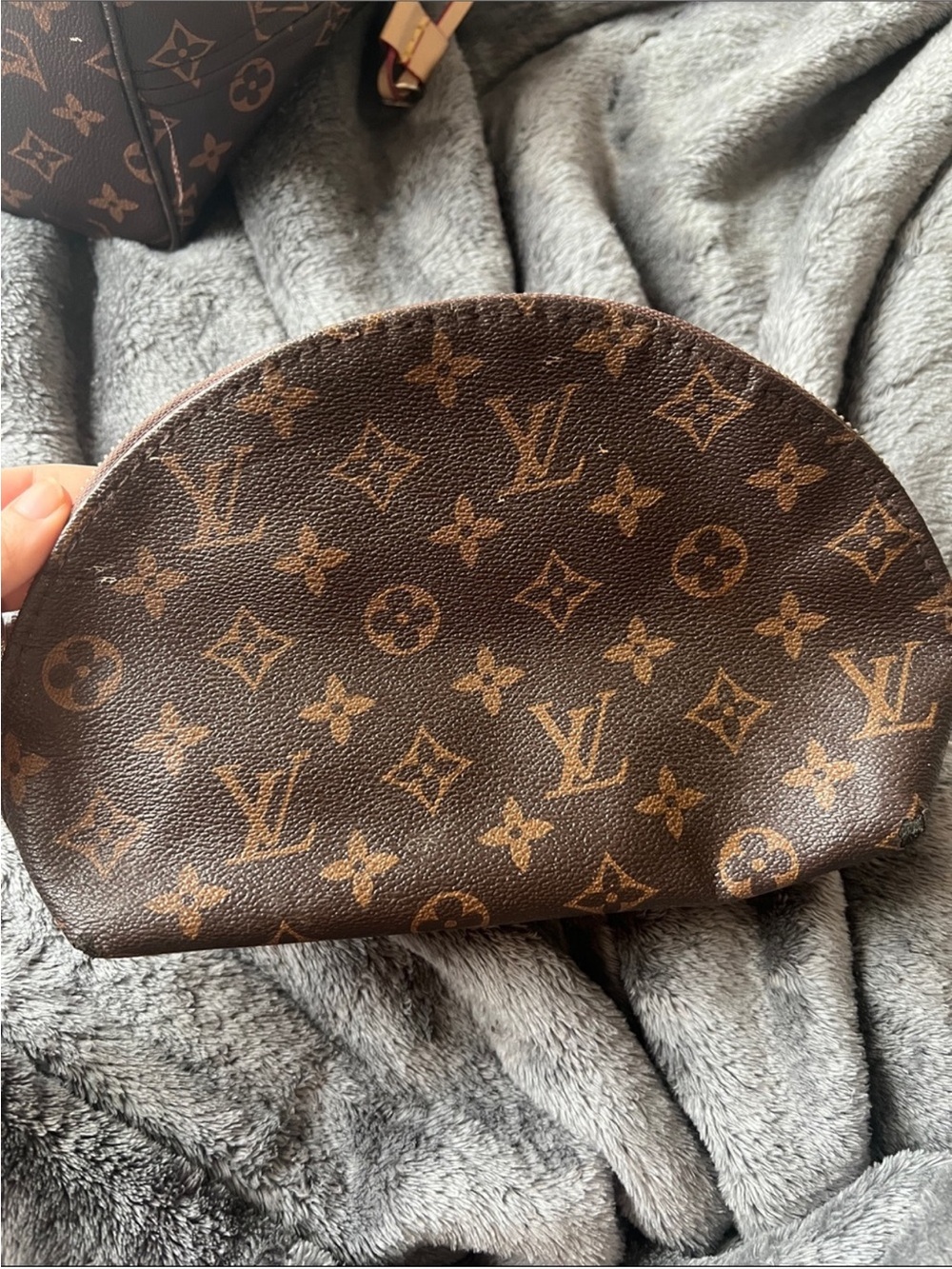 Cute flower makeup bag
